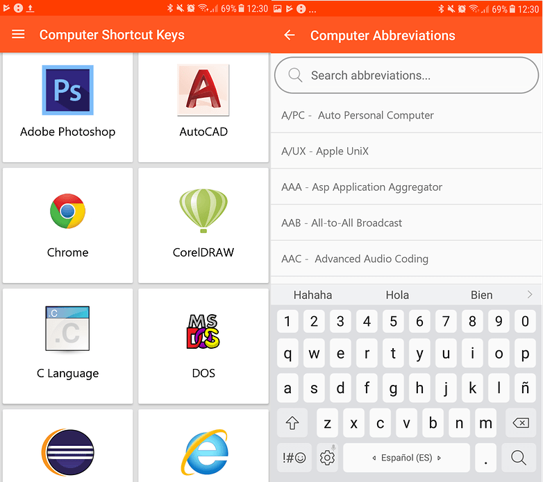 androidpit computer shortcut keys