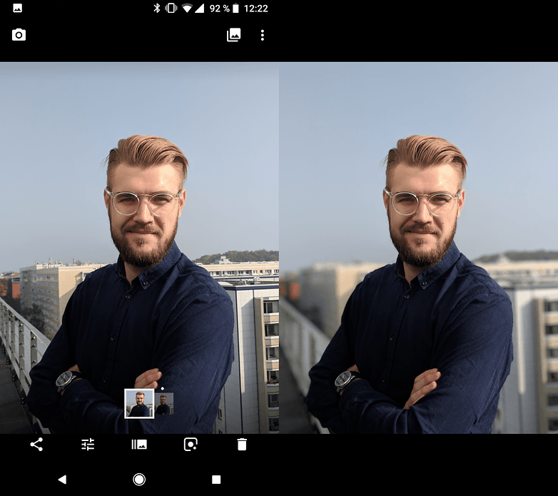 androidpit google pixel 2 portrait mode