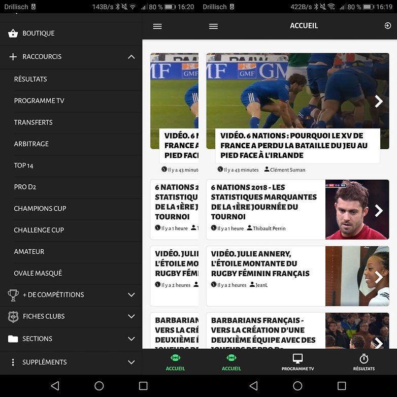 androidpit rugbynistere