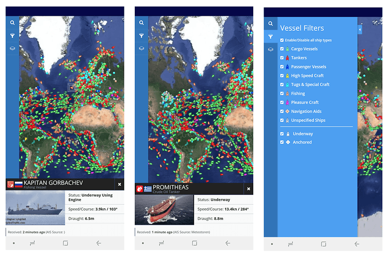 androidpit shiptracker