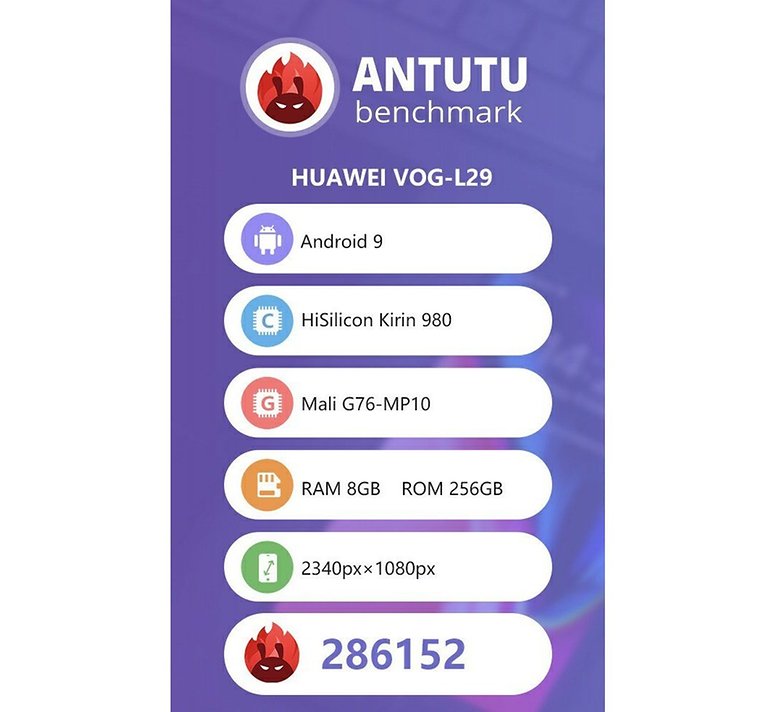 antutu huawei p30