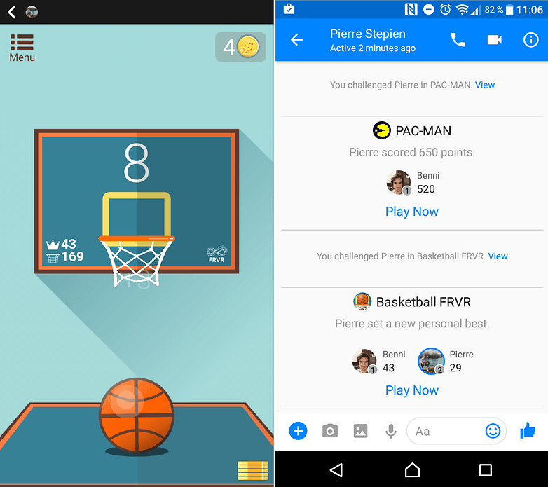 Games Facebook Messenger W782 