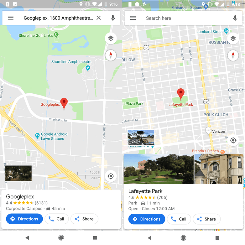 google maps material design
