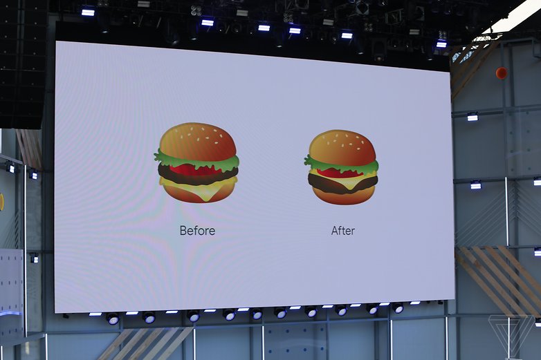 google io 2018 hamburger