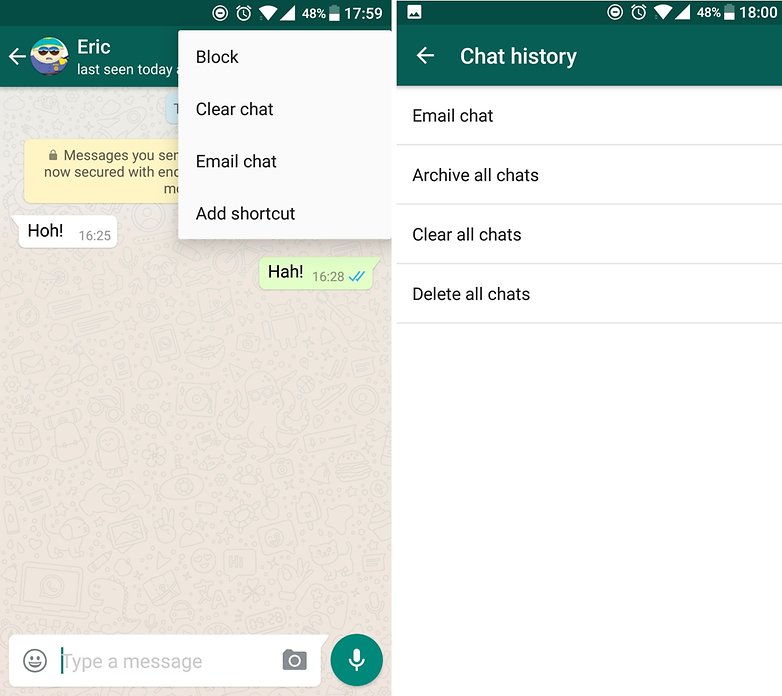 whatsapp chat history