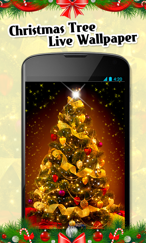 Christmas Tree Live Wallpaper screenshot 1