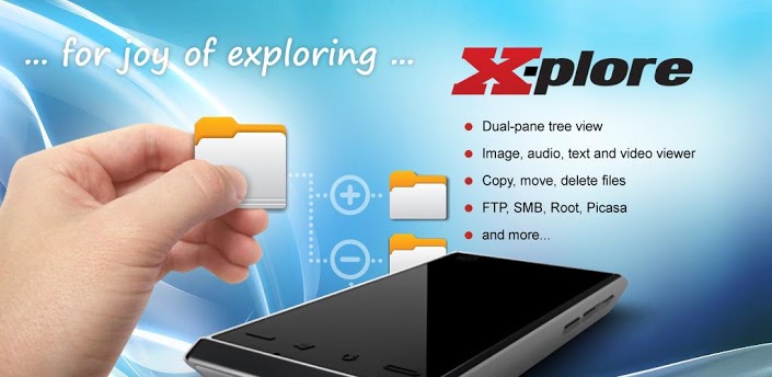 X plore File Manager Donate