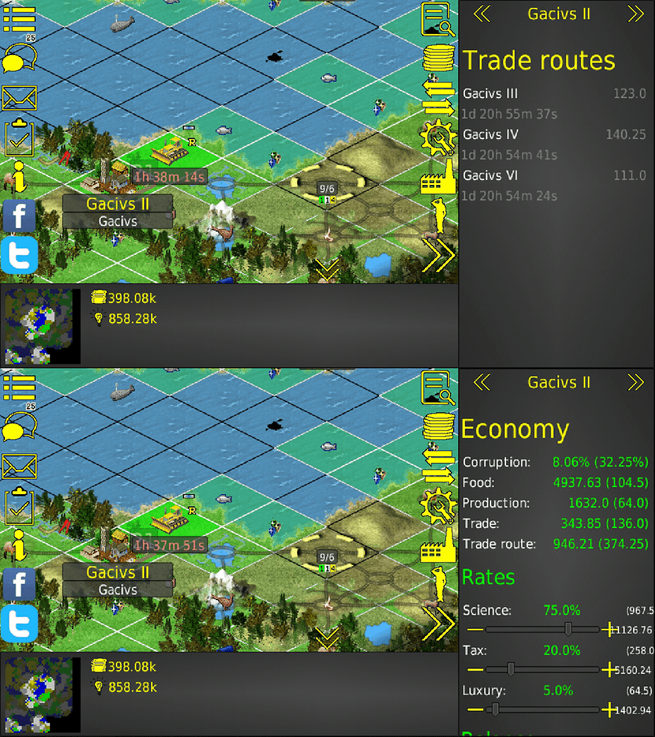 gacivs trade routes