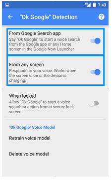 google detection