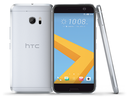 htc 10 global glacier silver black phone listing
