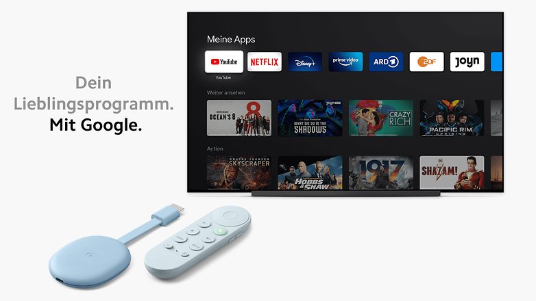 Chromecast with Google TV Now in HD or 4K 