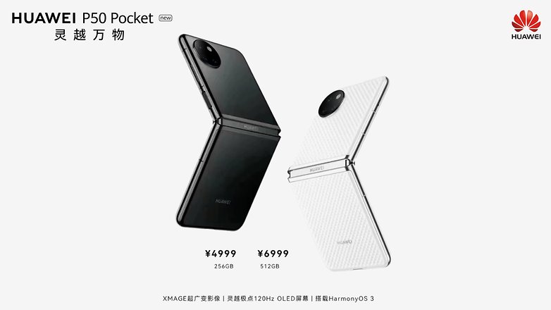 Mögliches Huawei P50 Pocket in der New Edition.
