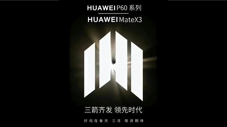 Teaser de lancement pour la série Huawei P60