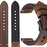 24 mm Leather-Armband 