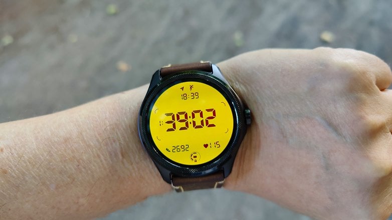 L'écran de la TicWatch Pro 5