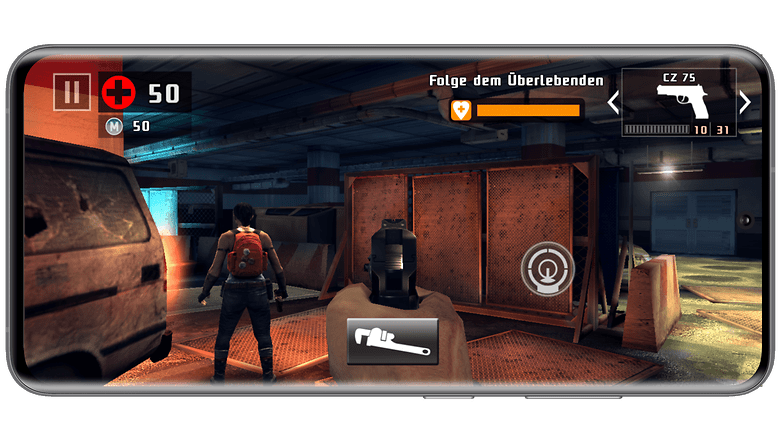 Motorola Edge 40 Screenshot with the Dead Trigger 2 game