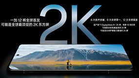 Teaser zu dem 2K-Display des OnePlus 12