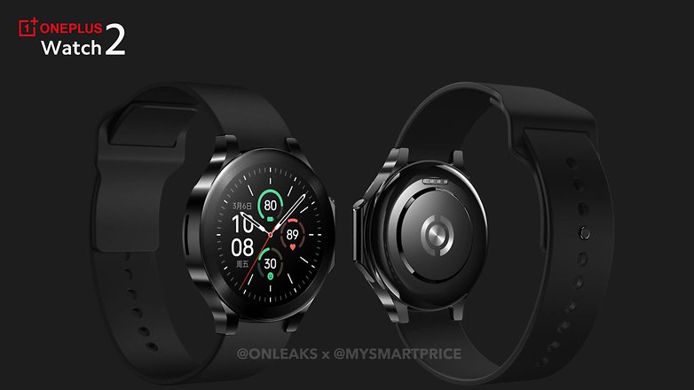 Renderbild der OnePlus Watch 2