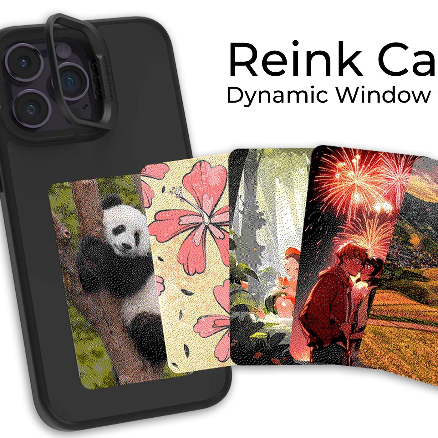 Reink Case C1 (Reinkstone) E-ink Phone Case for iPhone 14