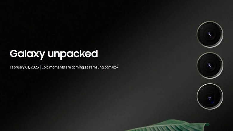 Samsung Galaxy S23 offizieller Unpacked Teaser