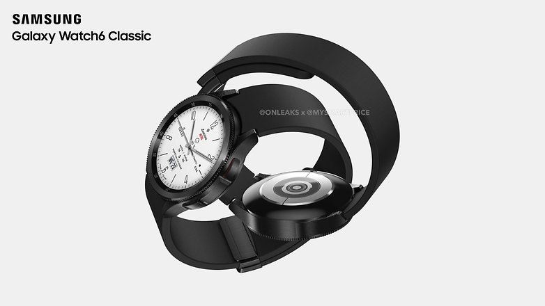 Samsung Galaxy Watch 6 Classic renders