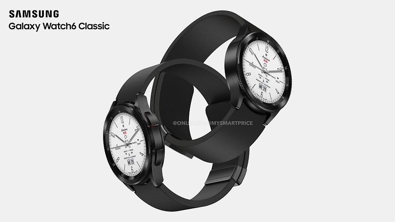 Renders Samsung Galaxy Watch 6 Classic