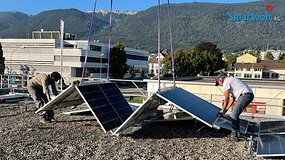 SmartSolarBox 5.0: La Suisse a inventé un panneau solaire pliable idéal pour les toits plats