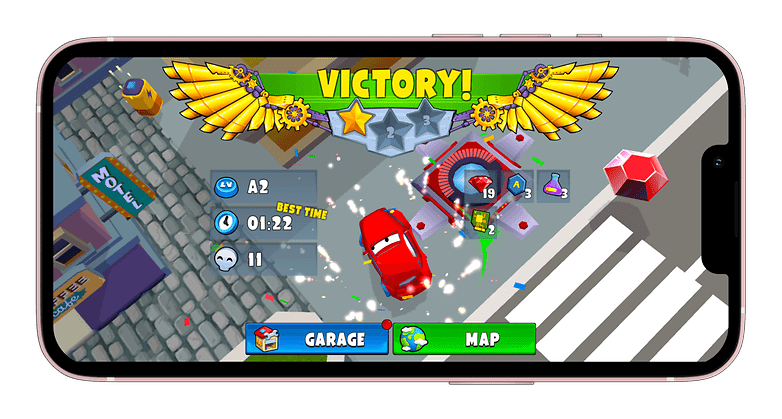 Snímek obrazovky Car Eats Car 5 - Battle Arena