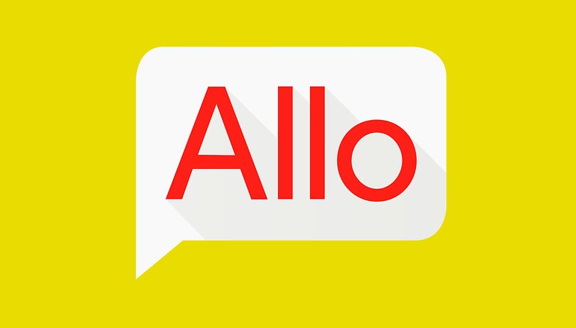 Google allo logo yellow