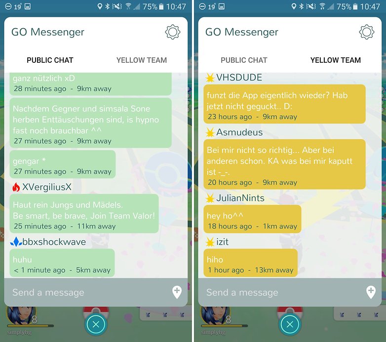ANDROIDPIT go messenger 2