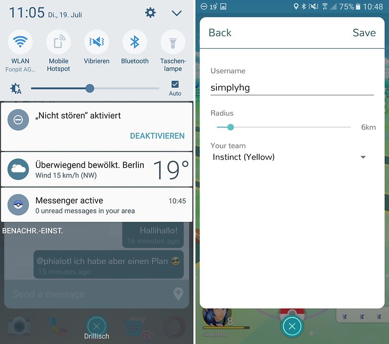 ANDROIDPIT go messenger 3
