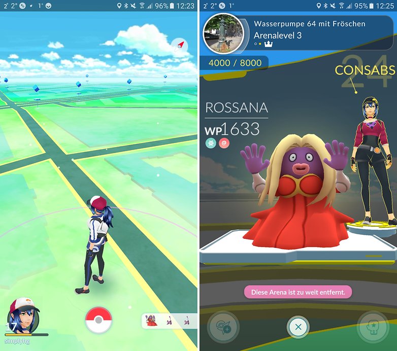 AndroidPit بازی های چند نفره Pokemon Go