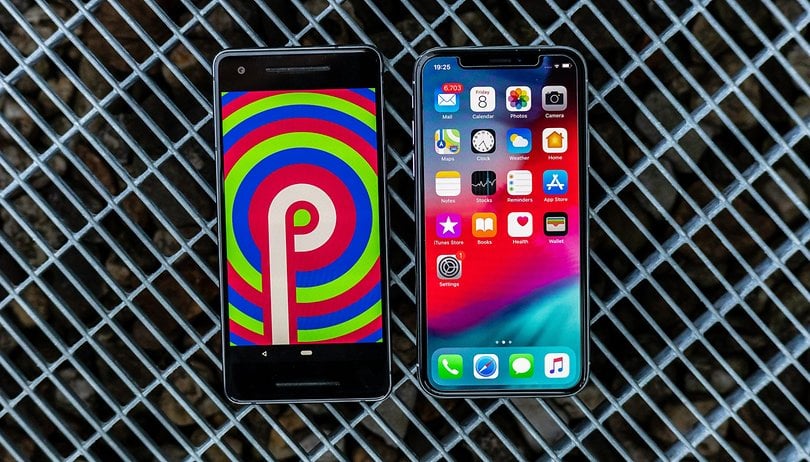 ios 12 vs android p 0516