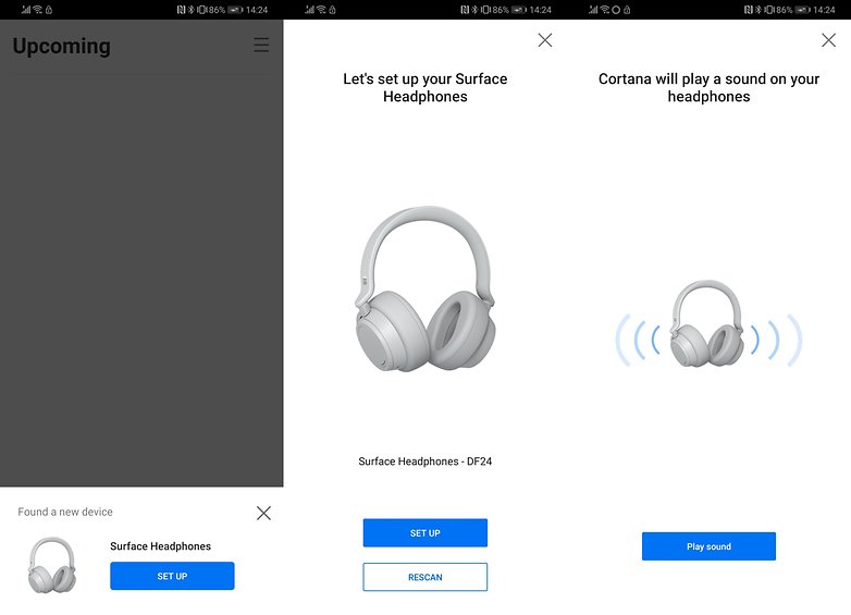 Surface headphones app