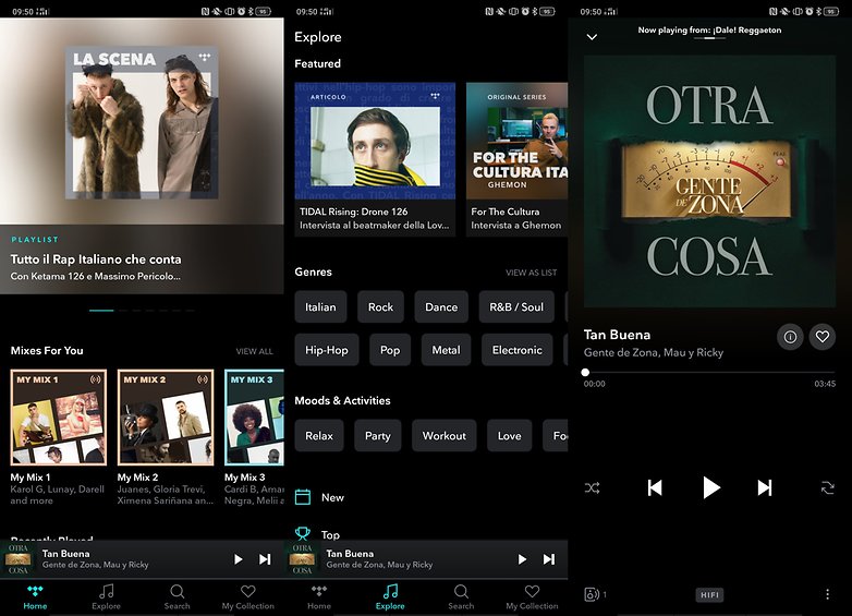 Tidal app android