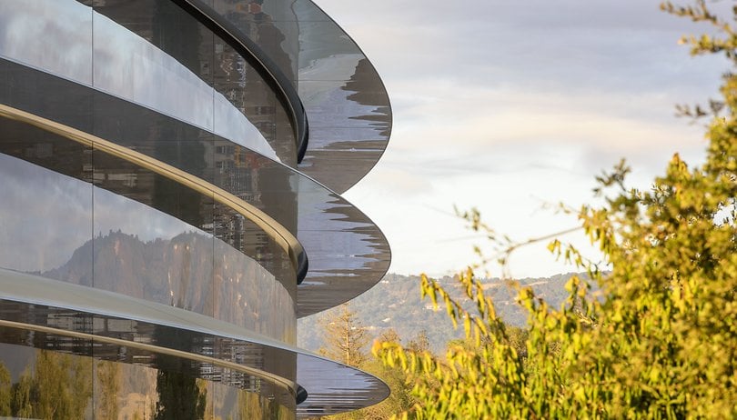 apple park photo 1 building trees