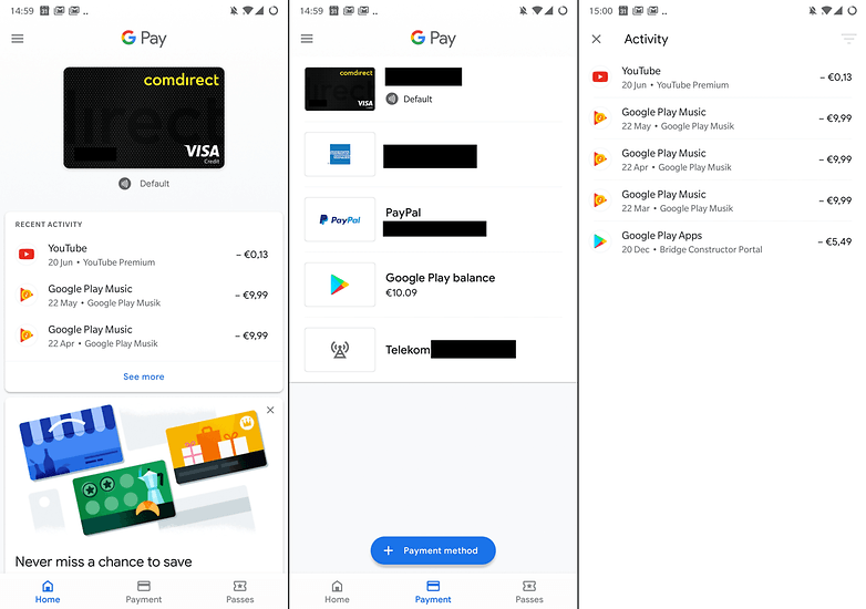 google pay android