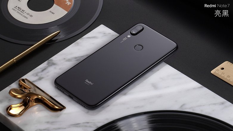 redmi note 7 black shot