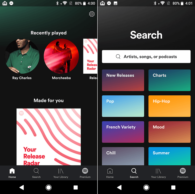 spotify zdarma