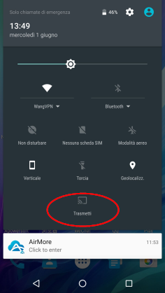 registratoreandroidtrasmetti