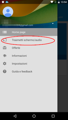 registratoreandroidtrasmettiaudio