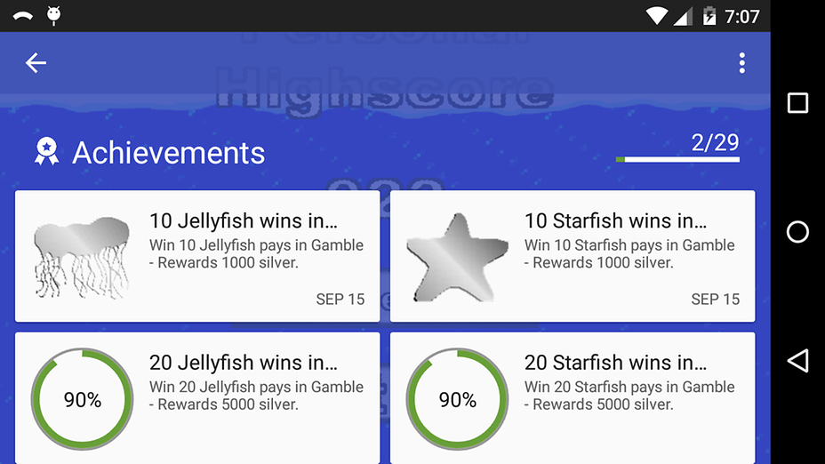 achievements