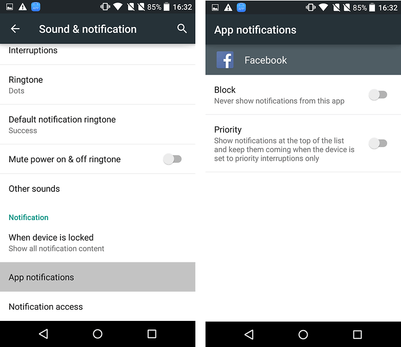 androidpit lollipop app notifications