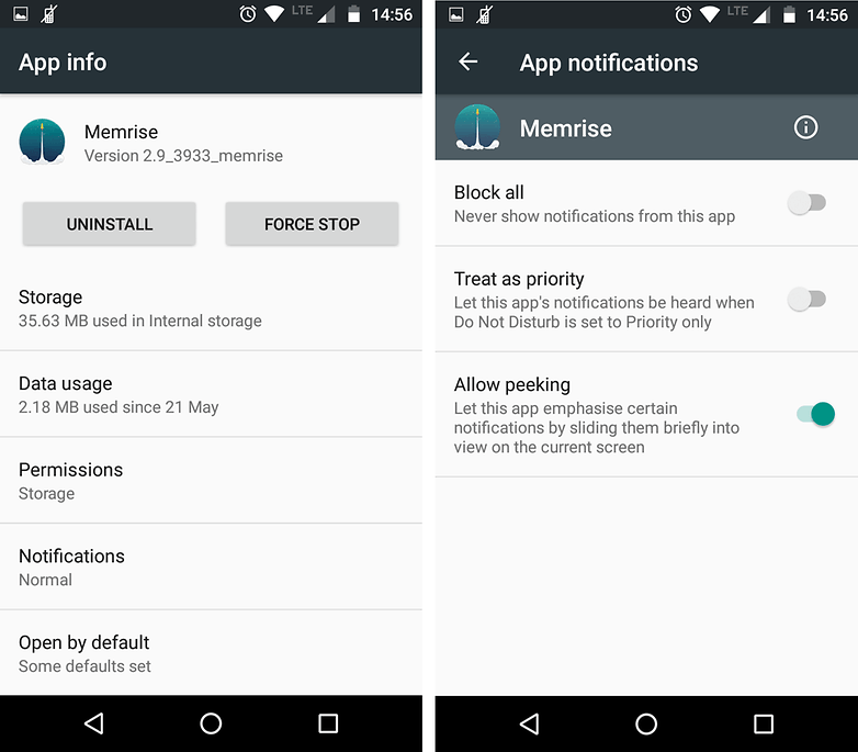 androidpit marshmallow app notifications
