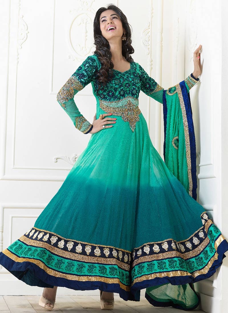 1 amazing Long Anarkali women wear dress