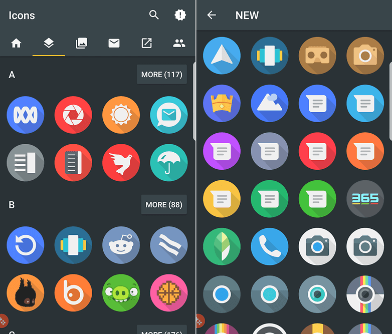 android kitkat icon pack