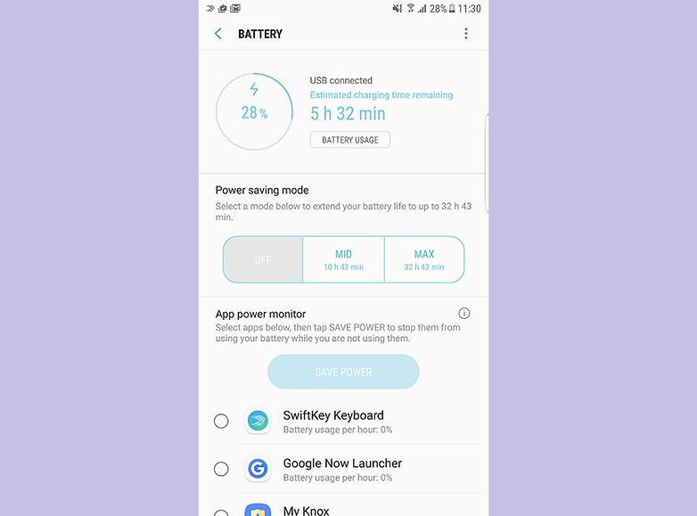 S7 Battery