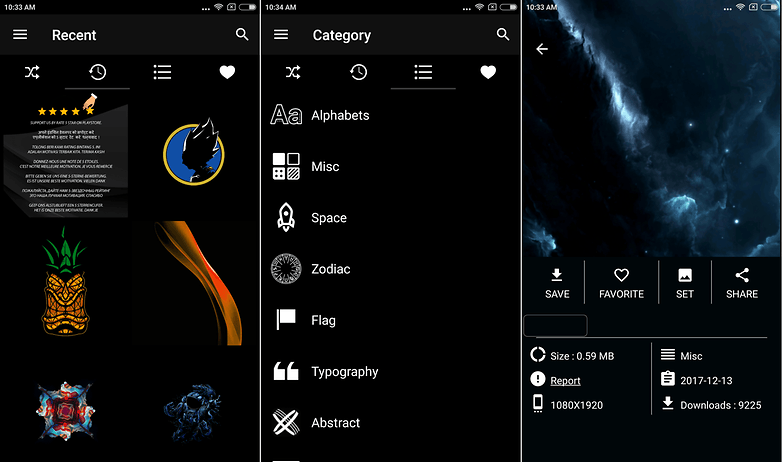 amoled wallpapers app screenshots mice productions