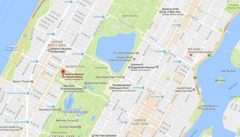 google maps large NYC