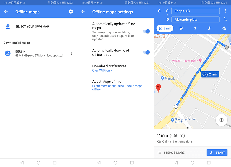 hur man använder google maps offline2